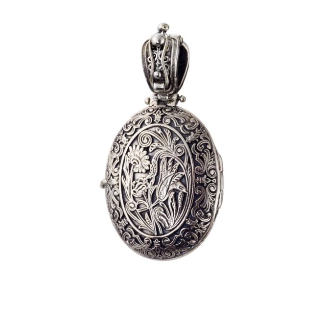 Locket pendant in Sterling Silver - Image 2