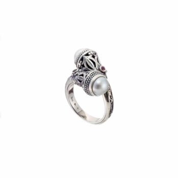 Santorini Ring in Sterling Silver