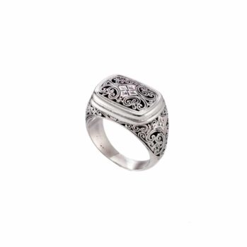 Mediterranean Ring in Sterling Silver