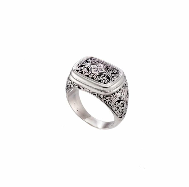 Mediterranean Ring in Sterling Silver