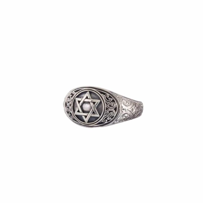 Symbol Ring in Sterling Silver - Image 2