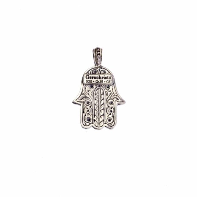 Hamsa hand of fatima pendant - Image 2