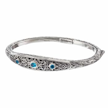 Mediterranean Bracelet in Sterling Silver with Gemstones