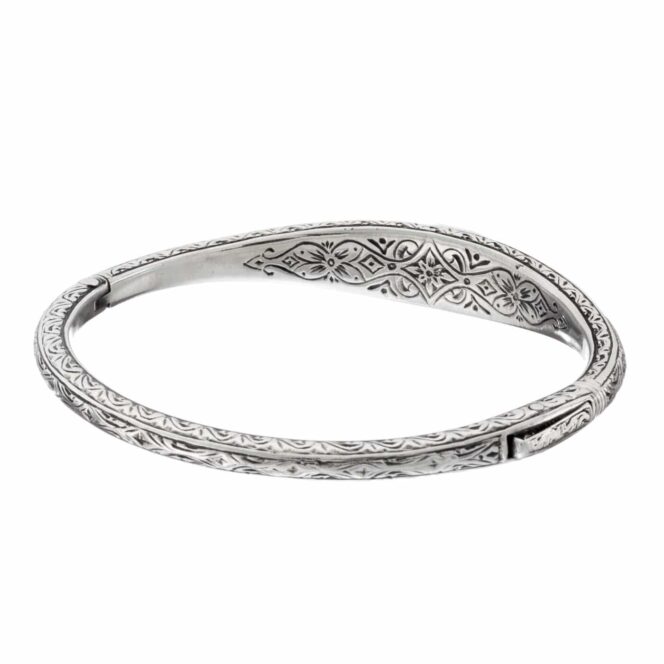 Mediterranean Bracelet in 18K Gold and Sterling Silver with Gemstones - Image 4