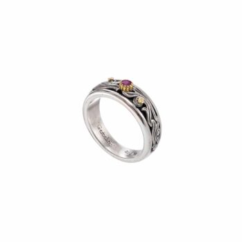Nefeli Ring in 18K Gold and Sterling Silver