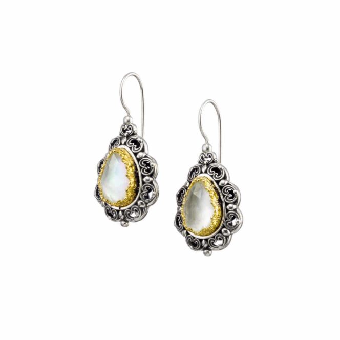 Penelope earrings in Sterling Silver with Gold plated parts - Image 5