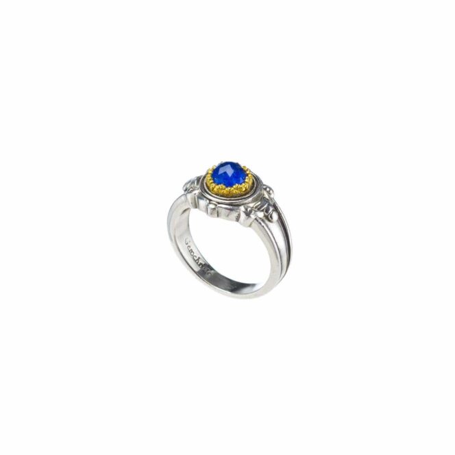 Semeli Ring in Sterling Silver with Gold plated parts - Image 3