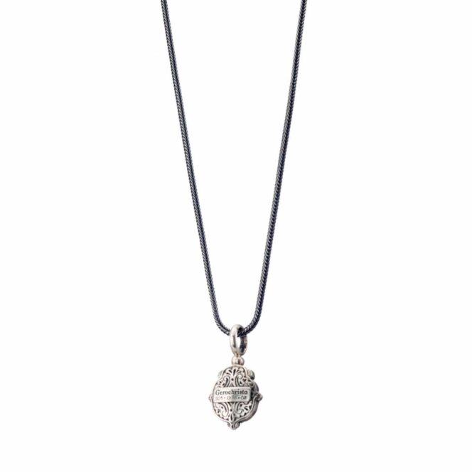Semeli pendant in Sterling Silver with Gold Plated Parts - Image 3