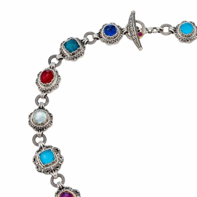 Penelope necklace in 18K Gold and Sterling Silver - Image 3