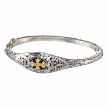 Faidra bracelet in 18K Gold and Sterling Silver