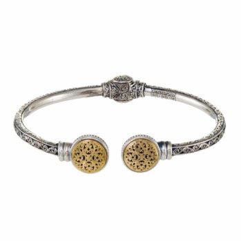Mediterranean Bracelet in 18K Gold and Sterling Silver