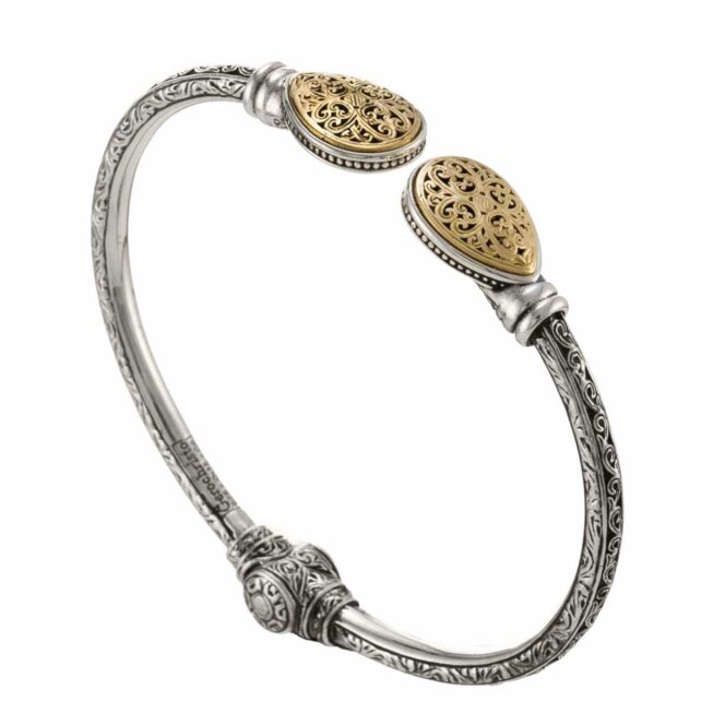 Mediterranean Bracelet in 18K Gold and Sterling Silver - Image 3