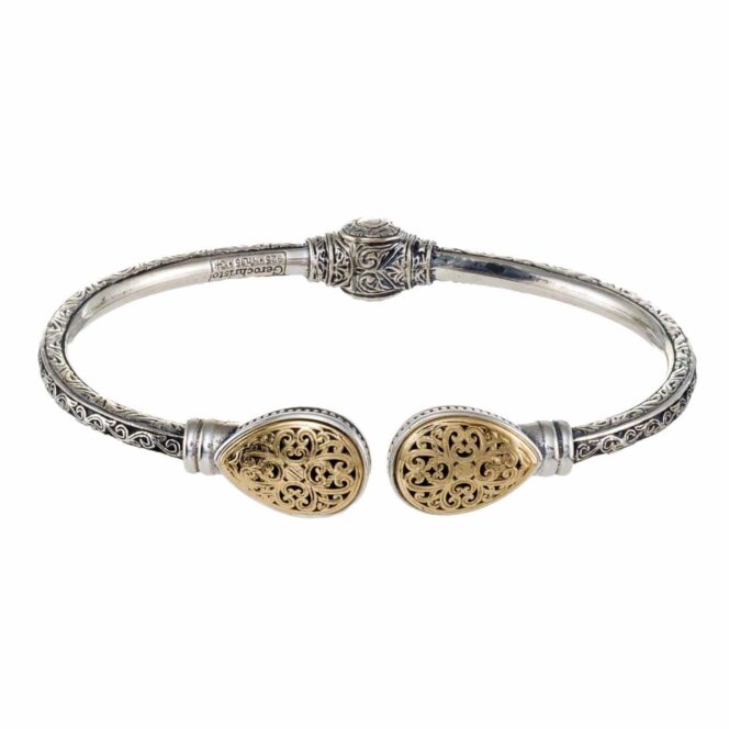 Mediterranean Bracelet in 18K Gold and Sterling Silver
