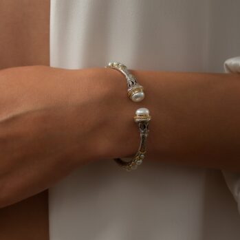 Santorini Bracelet in 18K Gold and Sterling Silver