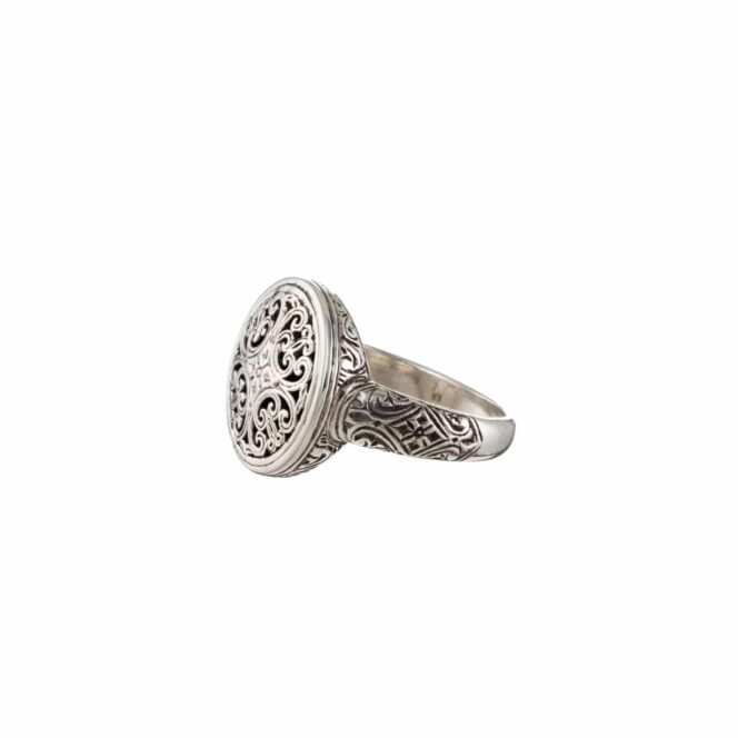 Mediterranean Ring in Sterling Silver - Image 4