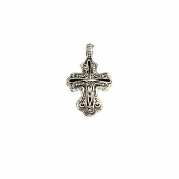 Byzantine Cross in Sterling Silver