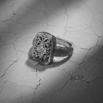 Mediterranean Ring in Sterling Silver