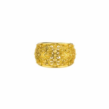 Kallisto Ring in Gold plated sterling silver