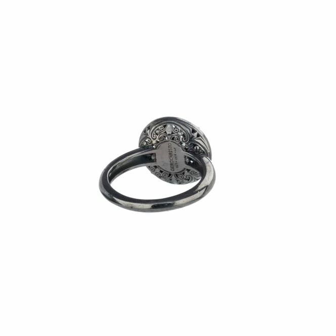 Kallisto Ring in Black plated sterling silver - Image 3