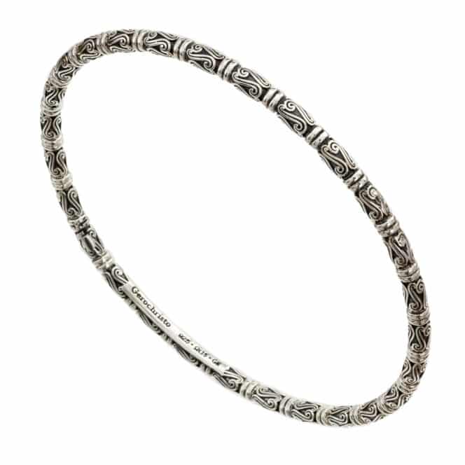Kassandra Bangle bracelet in Sterling silver - Image 2