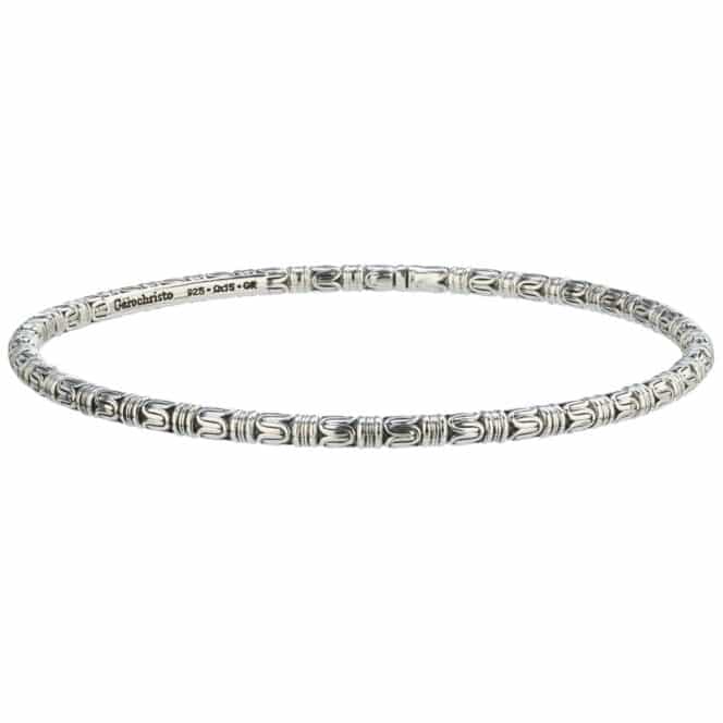 Kassandra Bangle bracelet in Sterling silver