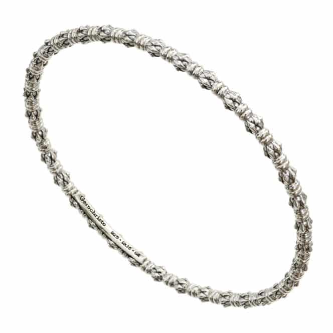 Kassandra Bangle bracelet in Sterling silver - Image 2