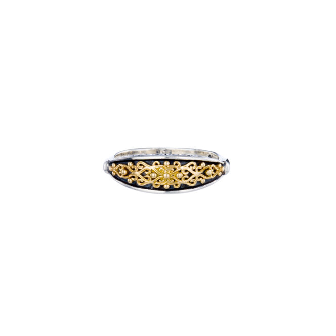 Aretousa Ring in 18K Gold and Sterling Silver - Image 2