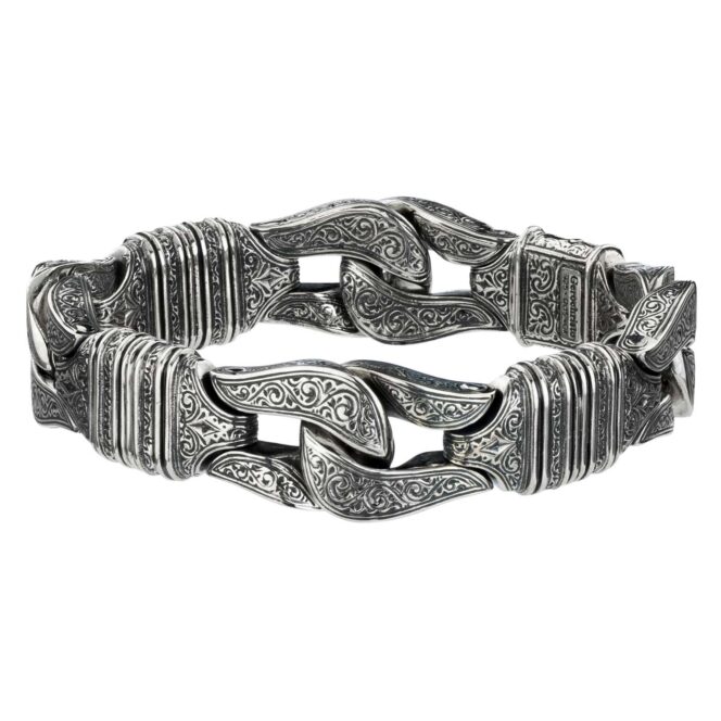 Minoas bracelet in Sterling Silver - Image 3