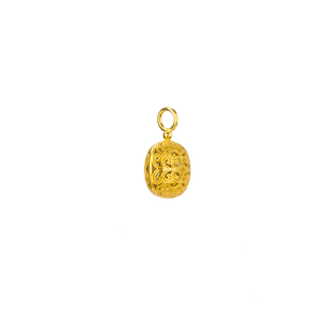 Kallisto cushion pendant in Gold plated silver 925 - Image 3