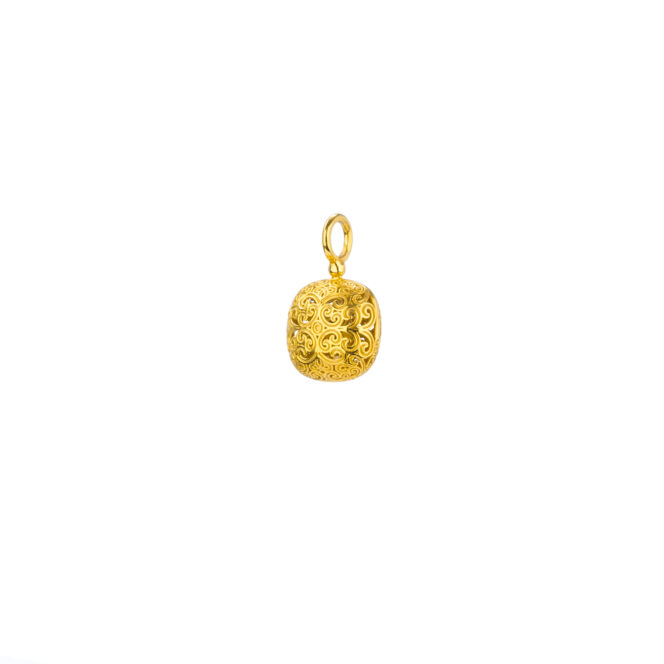Kallisto cushion pendant in Gold plated silver 925 - Image 2