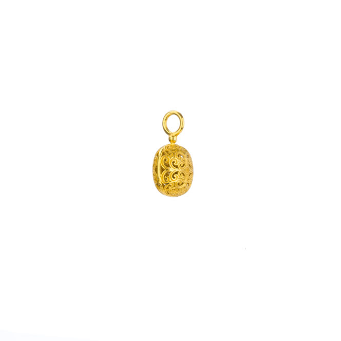 Kallisto cushion pendant in Gold plated silver 925 - Image 3