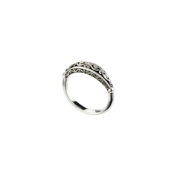 Aretousa Ring in Sterling Silver
