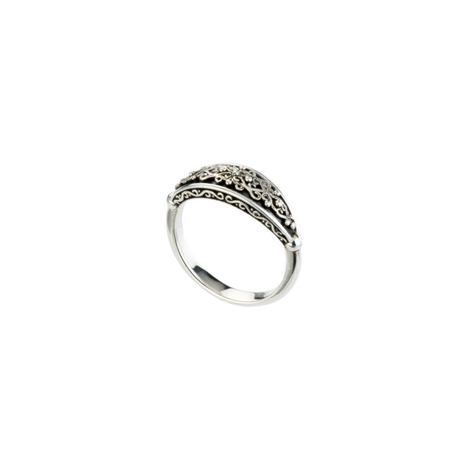 Aretousa Ring in Sterling Silver