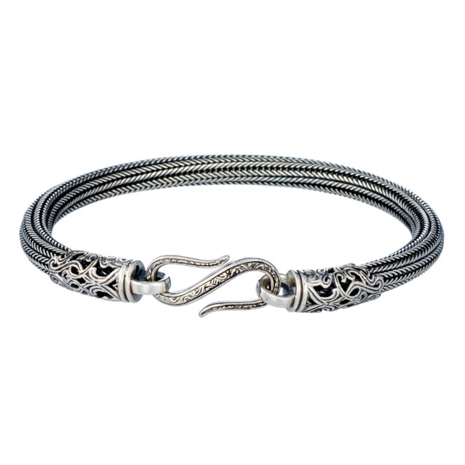 Erotokritos Chain Bracelet in Sterling silver