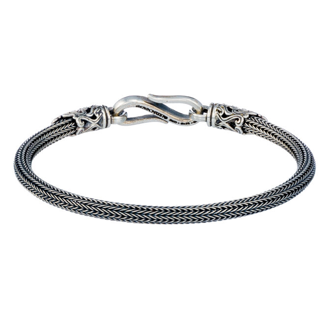 Erotokritos Chain Bracelet in Sterling silver - Image 2