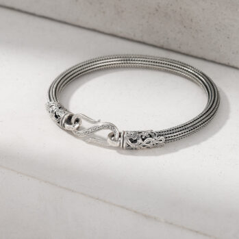 Aretousa Chain Bracelet in Sterling silver
