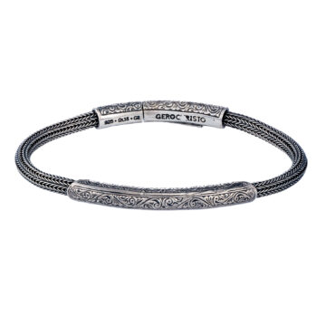 Minoas thin Bracelet in Sterling Silver