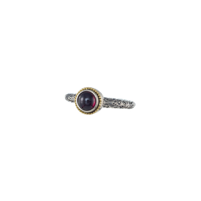 Eden's Garden Ring in 18K Gold and Sterling Silver with Pearl - Image 2
