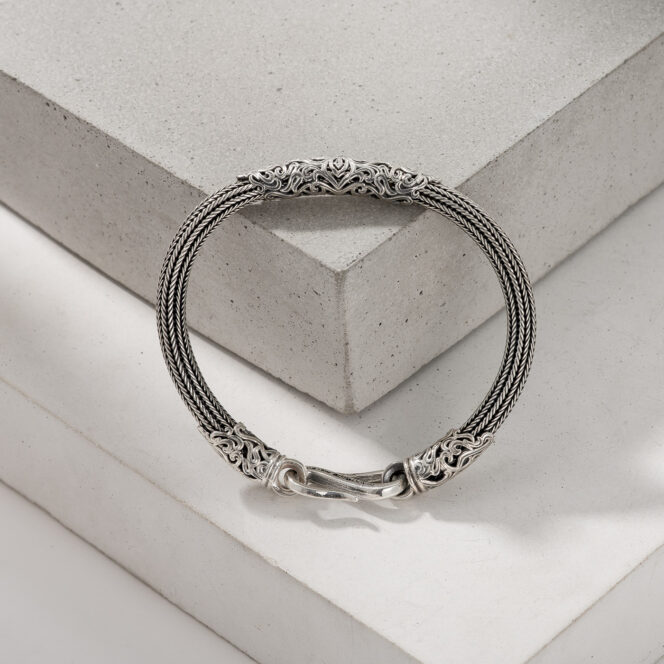 Aretousa Chain Bracelet in Sterling silver - Image 2