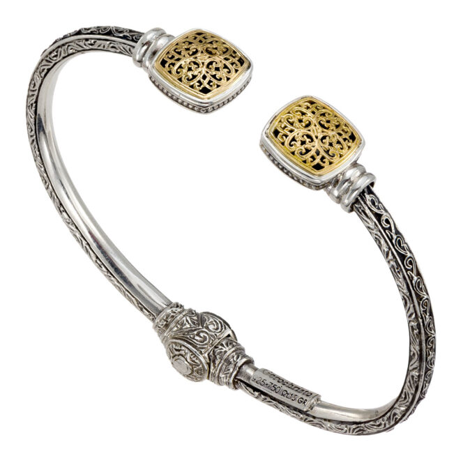 Mediterranean Bracelet in 18K Gold and Sterling Silver - Image 2