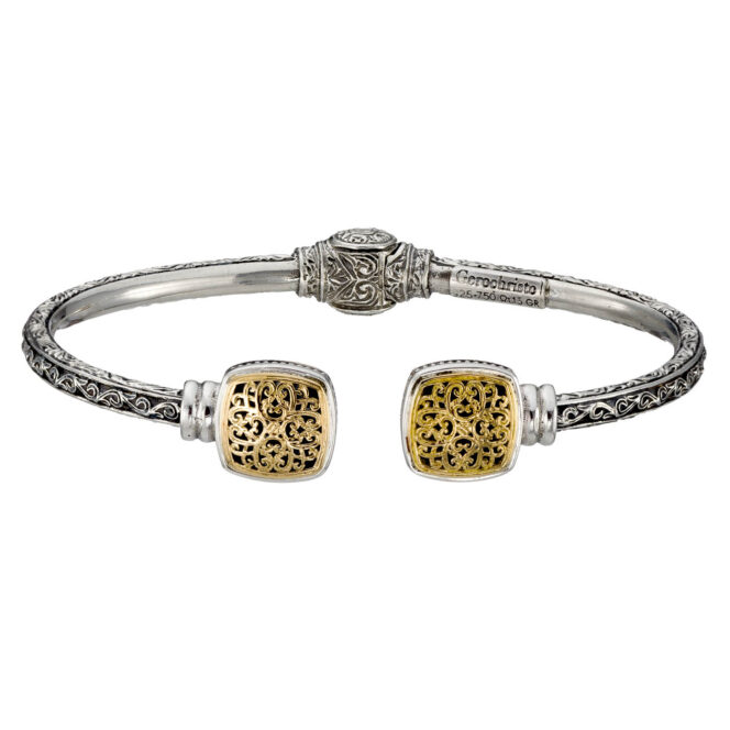Mediterranean Bracelet in 18K Gold and Sterling Silver