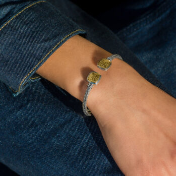 Mediterranean Bracelet in 18K Gold and Sterling Silver