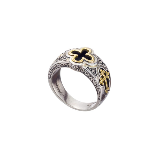 Odysseus Ring in 18K Gold and Sterling Silver 2974-a