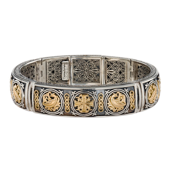 Roxana Bracelet in 18K Gold and Sterling Silver