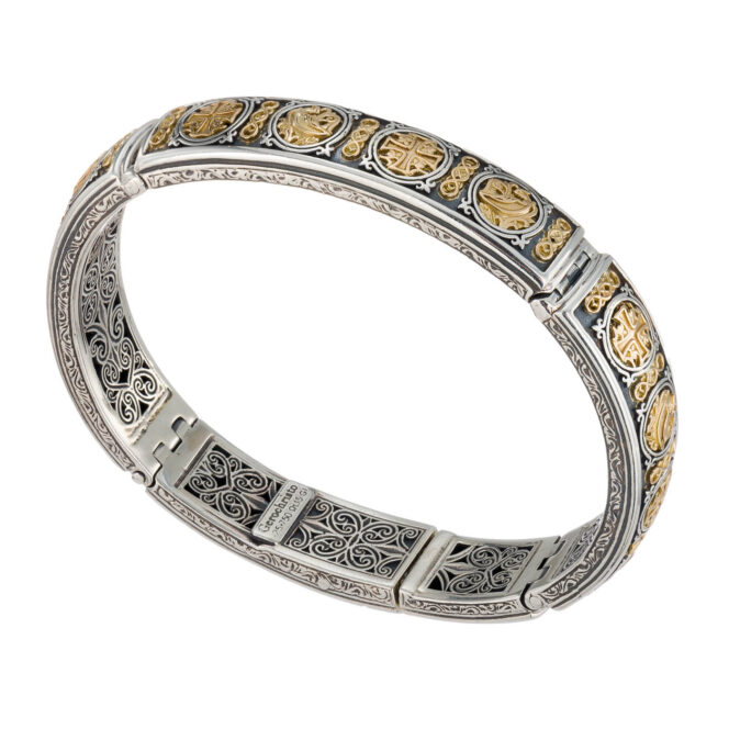 Roxana Bracelet in 18K Gold and Sterling Silver - Image 2