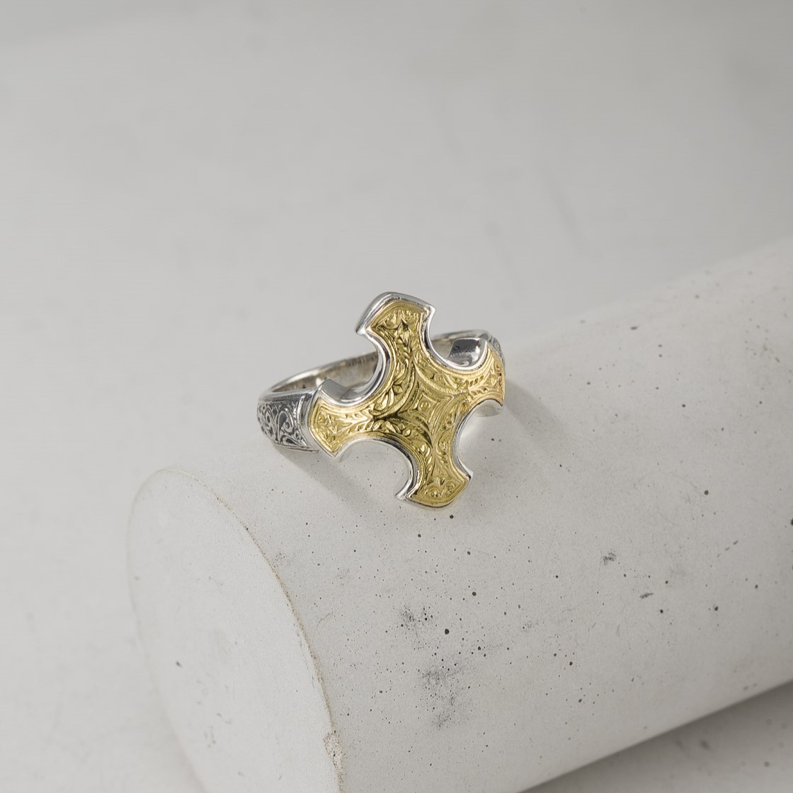 ジェロクリスト Ring in 18K Gold and Sterlin GEROCHRISTO ジェロクリスト Ring in 18K Gold and Sterlin