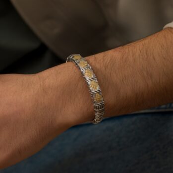 Alexander Bracelet in 18K Gold and Sterling Silver