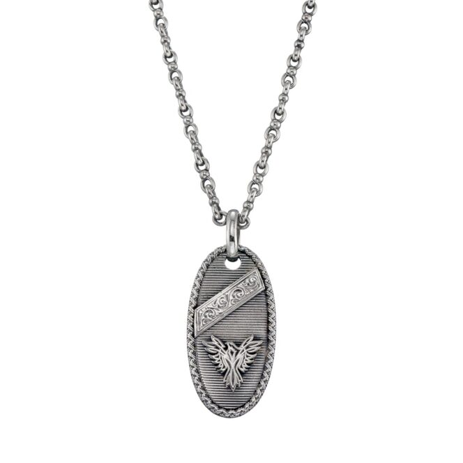 Phoenix Talisman Pendant in Sterling Silver - Image 2