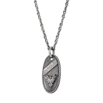 Phoenix Talisman Pendant in Sterling Silver