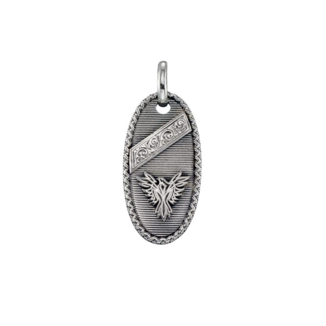 Phoenix Talisman Pendant in Sterling Silver - Image 3
